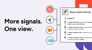 G2 Expands Buyer Intent Across Four Software Discovery Platforms, Delivering Up to 2x More Signals