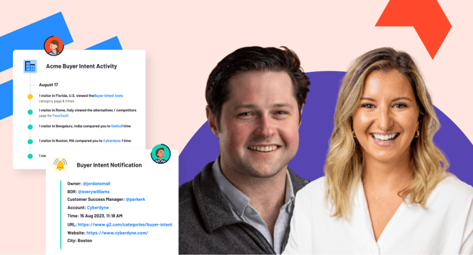 Using G2 Intent Data to Power Your Business Development Teams