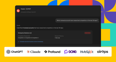 G2 MCP: Real Buyer Signals, Right Inside Your AI Tools
