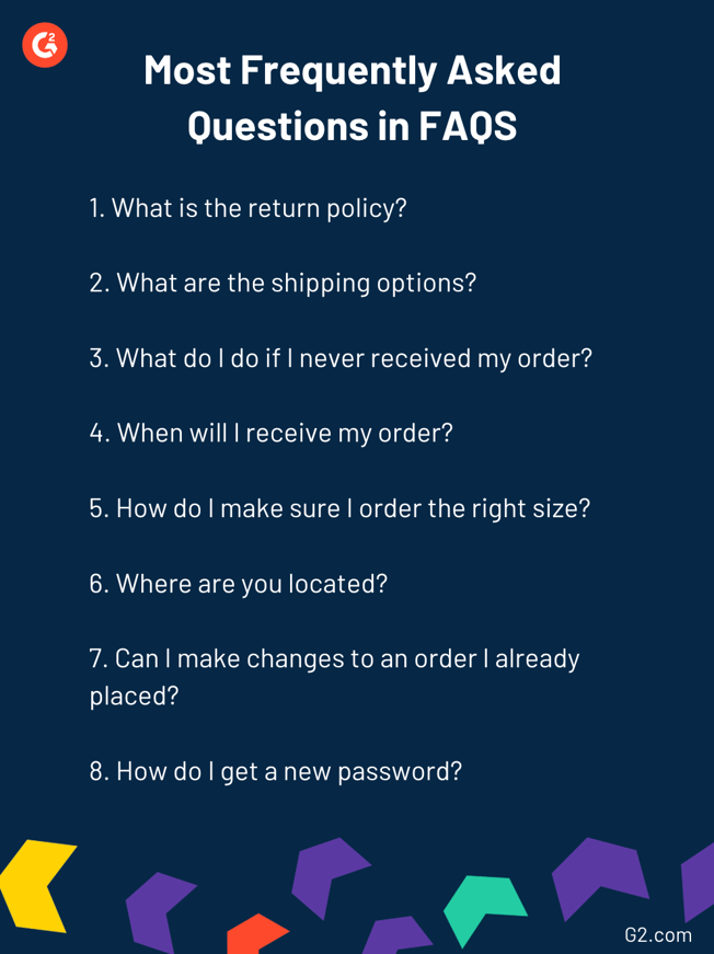 30 Awe-Inspiring FAQ Page Examples You Need to Check Out