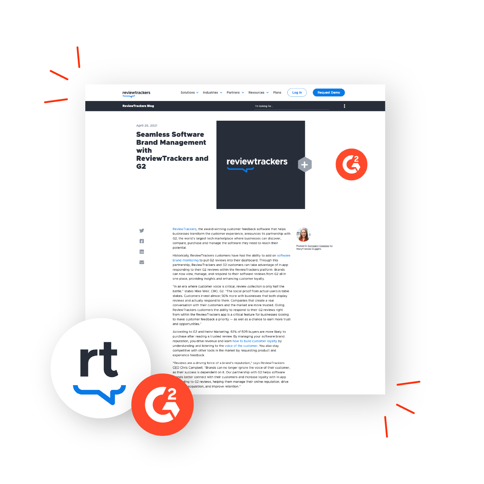 Whats New G2 review trackers syndication
